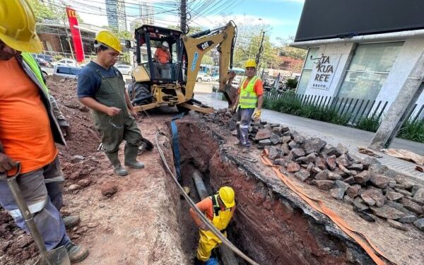 ESSAP ejecuta interconexión de nuevas redes del Plan 500 km en Asunción