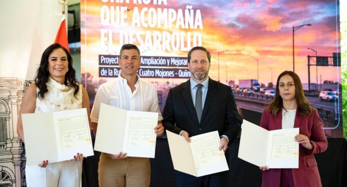 Firma de contrato inicia nueva etapa para la ampliación y mejoramiento de la Ruta PY01 vía APP