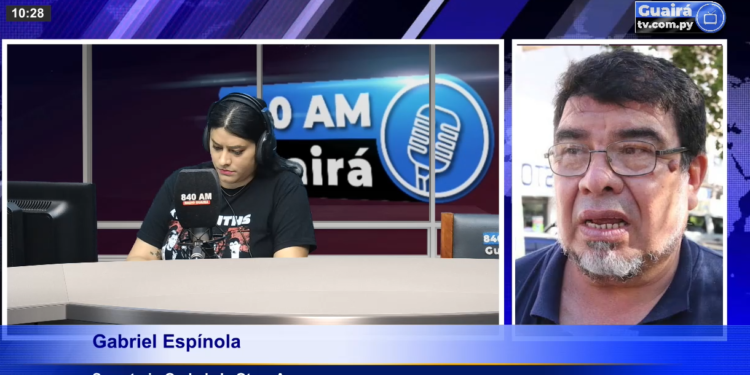 Gabriel Espínola de la Otep-A habló sobre el rechazo a las modificaciones para la jubilación de los docentes.