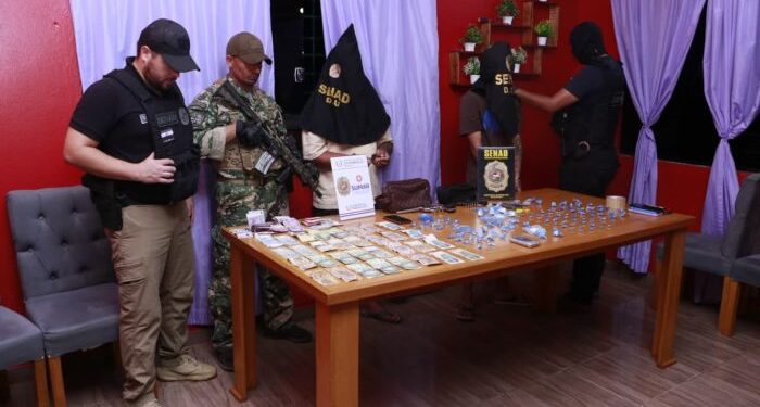 Senad desarticula focos de venta de crack y cocaína en barrio Rincón de Ñemby