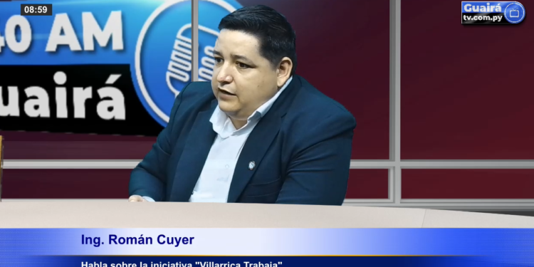 El ing. Román Cuyer habló sobre la iniciativa «Villarrica Trabaja»