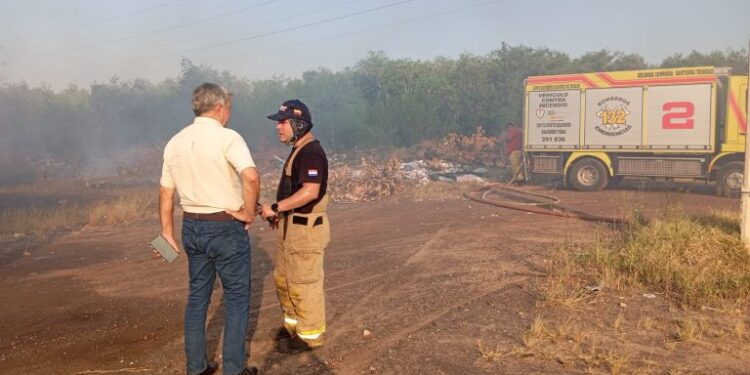 Arduos trabajos para combate a incendios forestales e instan a respetar prohibición de quema