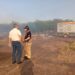 Arduos trabajos para combate a incendios forestales e instan a respetar prohibición de quema