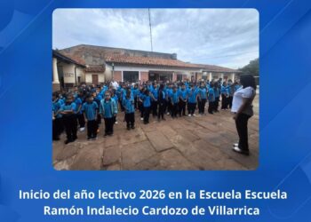 INICIO DE CLASES EN LA ESCUELA RAMÓN INDALICIO CARDOZO DE VILLARRICA