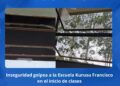 INSEGURIDAD MARCA EL INICIO DE CLASES EN LA ESCUELA KURUSU FRANCISCO DE VILLARRICA