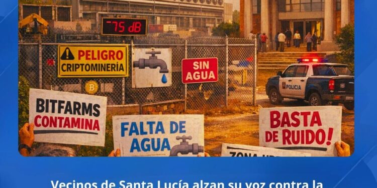 CRIPTOMINERÍA EN SANTA LUCÍA: RUIDO, FALTA DE AGUA Y JUICIO EN VILLARRICA