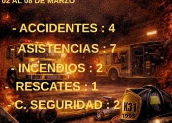 BOMBEROS PRESTARON 16 SERVICIOS EN LA SEMANA