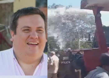 Gobernador de Guairá pidio explicaciones al director  de policía por represión a los cañicultores