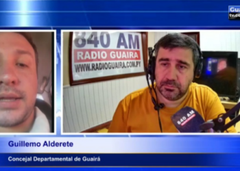 GUILLERMO ALDERETE LE PIDIÓ AL GOBERNADOR ESPERAR Y NO LLEVAR LA CONSTRUCCIÓN DEL POLIDEPORTIVO A OTRO DISTRITO