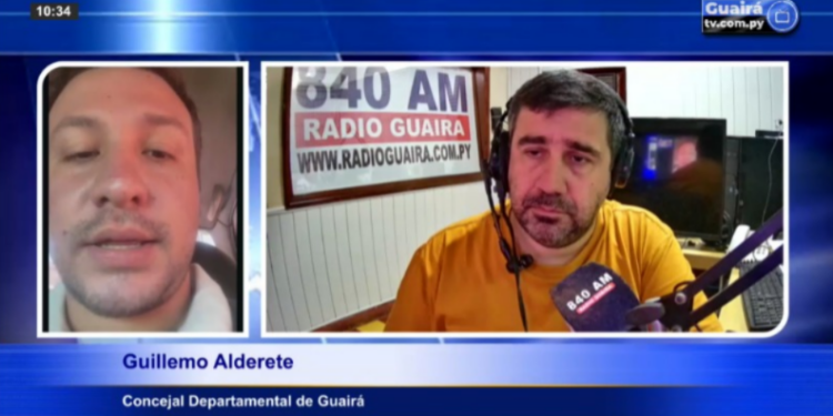 GUILLERMO ALDERETE LE PIDIÓ AL GOBERNADOR ESPERAR Y NO LLEVAR LA CONSTRUCCIÓN DEL POLIDEPORTIVO A OTRO DISTRITO