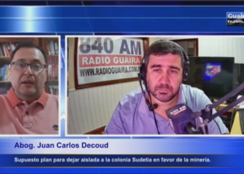 Supuesto plan para dejar aislada a la colonia Sudetia en favor de la minería
