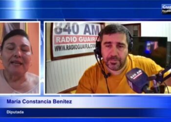 MARÍA CONSTANCIA BENÍTEZ: «EL GOBERNADOR NO LE QUIERE A VILLARRICA»