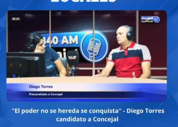 DIEGO TORRES, PRECANDIDATO A CONCEJAL MUNICIPAL POR HONOR COLORADO: PERFIL POLÍTICO Y PROPUESTAS