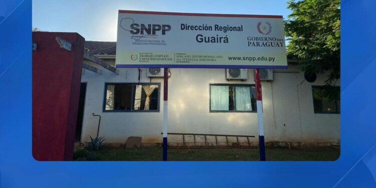OFERTA DE CURSOS MODULARES Y PRÁCTICOS DEL SNPP REGIONAL GUAIRÁ