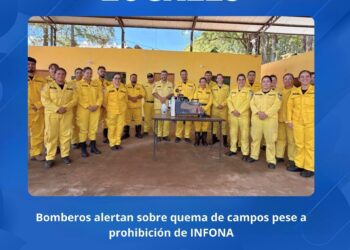 BOMBEROS AMARILLOS K31 DENUNCIAN INCUMPLIMIENTO DE PROHIBICIÓN DE QUEMA DE CAMPOS