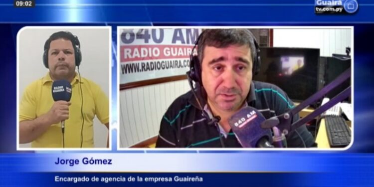 EMPRESA GUAIREÑA OPERA DESDE LA NUEVA TERMINAL DE VILLARRICA DESDE AYER