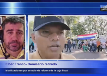Movilización en Villarrica por jubilación digna
