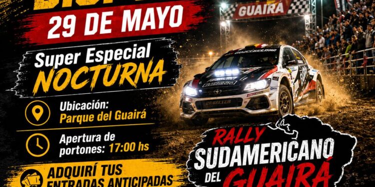 ESTA TARDE SERÁ EL LANZAMIENTO DEL CAMPEONATO SUDAMERICANO DE RALLY