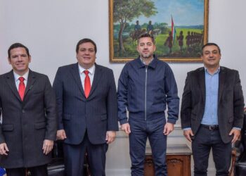 GESTIONES PARA EL DEPARTAMENTO REALIZARON AUTORIDADES DE GUAIRÁ