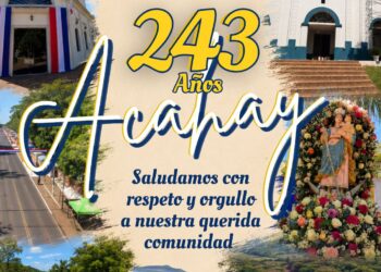 ACAHAY CUMPLE 246 AÑOS DE FUNDACIÓN