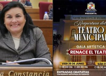 DIPUTADOS DECLARARON DE INTERES CULTURAL REAPERTURA DEL TEATRO MUNICIPAL DE VILLARRICA