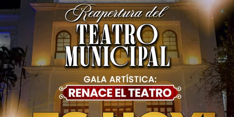 HOY A LAS 18:00 HS SE INAUGURA EL TEATRO DE VILLARRICA
