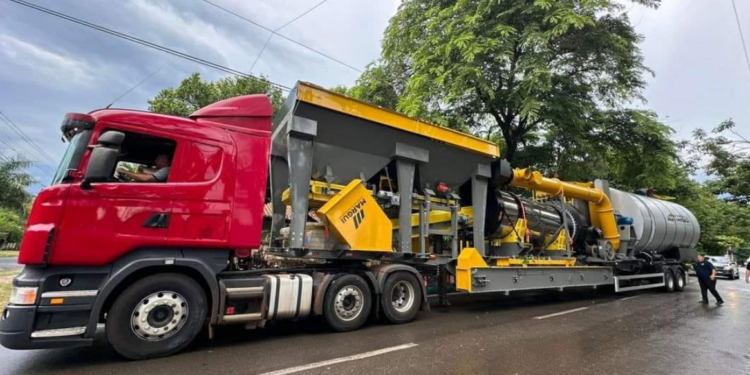PROMETEN PLANTA ASFÁLTICA MÓVIL PARA VILLARRICA