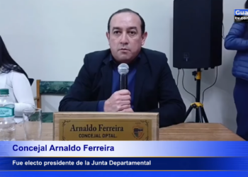 ARNALDO FERREIRA ES EL NUEVO PRESIDENTE DE LA JUNTA DEPARTAMENTAL