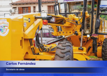 GOBERNACIÓN LOGRO RESTAURAR COMPLETAMENTE UNA MOTONIVELADORA QUE YA ESTABA 8 AÑOS PARADA