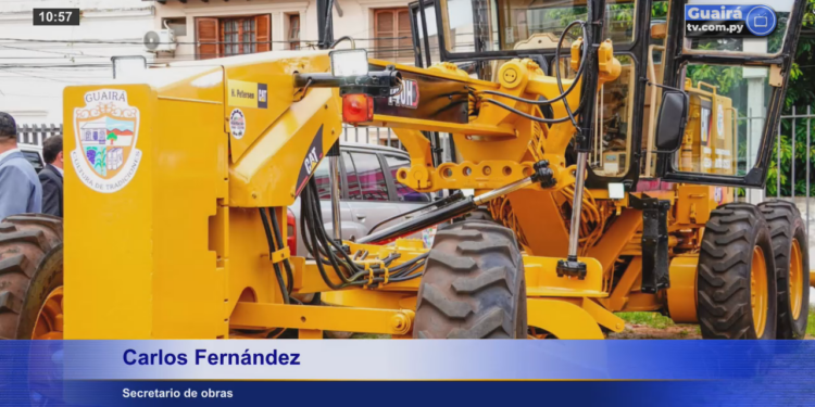 GOBERNACIÓN LOGRO RESTAURAR COMPLETAMENTE UNA MOTONIVELADORA QUE YA ESTABA 8 AÑOS PARADA